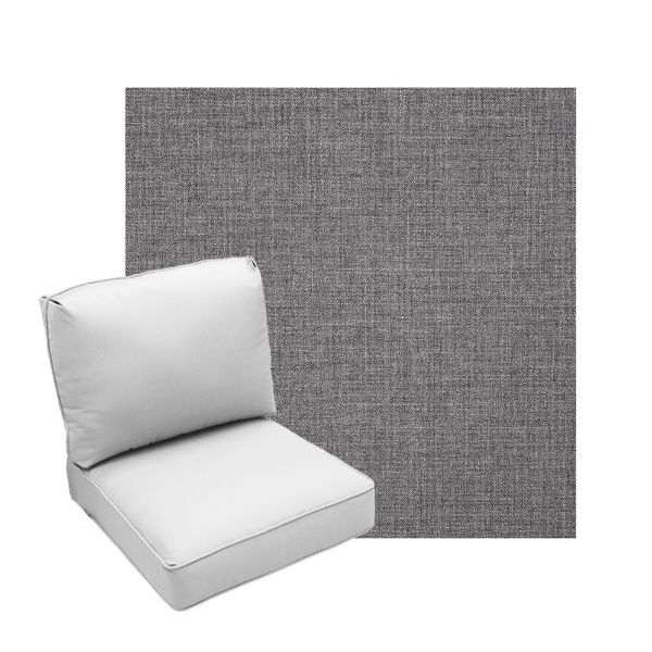 Deep Seating Patio Chair Cushions | Center Seam Style | Sunbrella