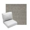 Deep Seating Patio Chair Cushions | Center Seam Style | Sunbrella