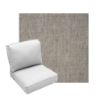Deep Seating Patio Chair Cushions | Center Seam Style | Sunbrella