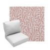 Deep Seating Patio Chair Cushions | Center Seam Style | Sunbrella