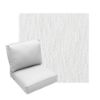 Deep Seating Patio Chair Cushions | Center Seam Style | Sunbrella