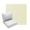 Deep Seating Patio Chair Cushions | Center Seam Style | Sunbrella