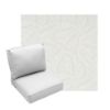 Deep Seating Patio Chair Cushions | Center Seam Style | Sunbrella