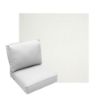 Deep Seating Patio Chair Cushions | Center Seam Style | Sunbrella
