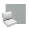 Deep Seating Patio Chair Cushions | Center Seam Style | Sunbrella