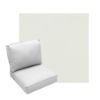 Deep Seating Patio Chair Cushions | Center Seam Style | Sunbrella
