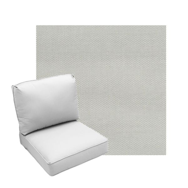 Deep Seating Patio Chair Cushions | Center Seam Style | Sunbrella