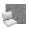 Deep Seating Patio Chair Cushions | Center Seam Style | Sunbrella