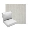 Deep Seating Patio Chair Cushions | Center Seam Style | Sunbrella