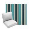 Deep Seating Patio Chair Cushions | Center Seam Style | Sunbrella