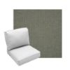 Deep Seating Patio Chair Cushions | Center Seam Style | Sunbrella