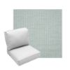 Deep Seating Patio Chair Cushions | Center Seam Style | Sunbrella