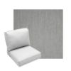 Deep Seating Patio Chair Cushions | Center Seam Style | Sunbrella