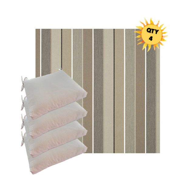 Picture of Milano Char Patio Seat Cushion Bundle 