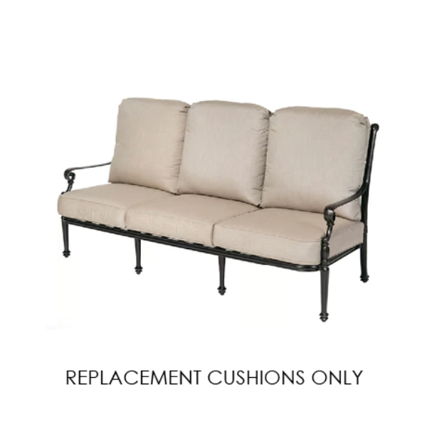 Gensun Grand Terrace High Back Sofa Replacement Cushions