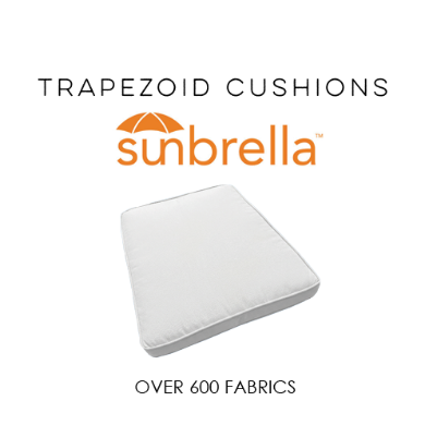 Picture for category Trapezoid Seat Cushions Sunbrella Fabric
