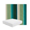 Patio Dining Chair Seat Cushion Boxed Style - - Custom outdoor patio furniture cushions from Cascadia Outdoor Cushions in Sunbrella Fabric