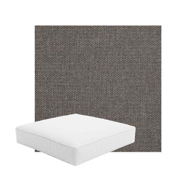 Patio Dining Chair Seat Cushion Boxed Style - - Custom outdoor patio furniture cushions from Cascadia Outdoor Cushions in Sunbrella Fabric