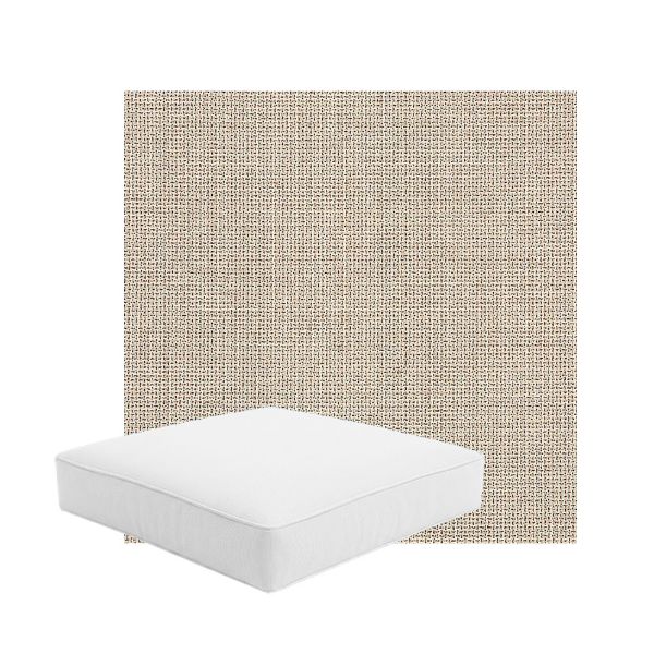 Patio Dining Chair Seat Cushion Boxed Style - - Custom outdoor patio furniture cushions from Cascadia Outdoor Cushions in Sunbrella Fabric