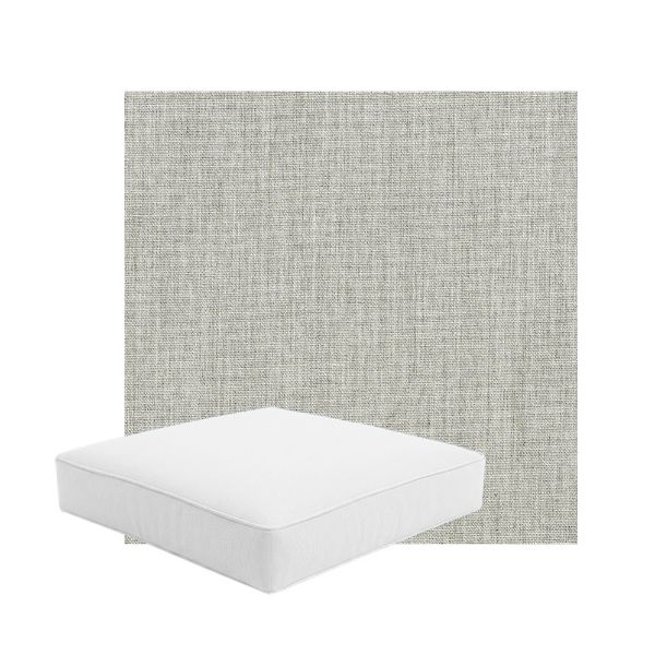 Patio Dining Chair Seat Cushion Boxed Style - - Custom outdoor patio furniture cushions from Cascadia Outdoor Cushions in Sunbrella Fabric
