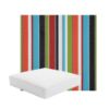 Patio Dining Chair Seat Cushion Boxed Style - - Custom outdoor patio furniture cushions from Cascadia Outdoor Cushions in Sunbrella Fabric
