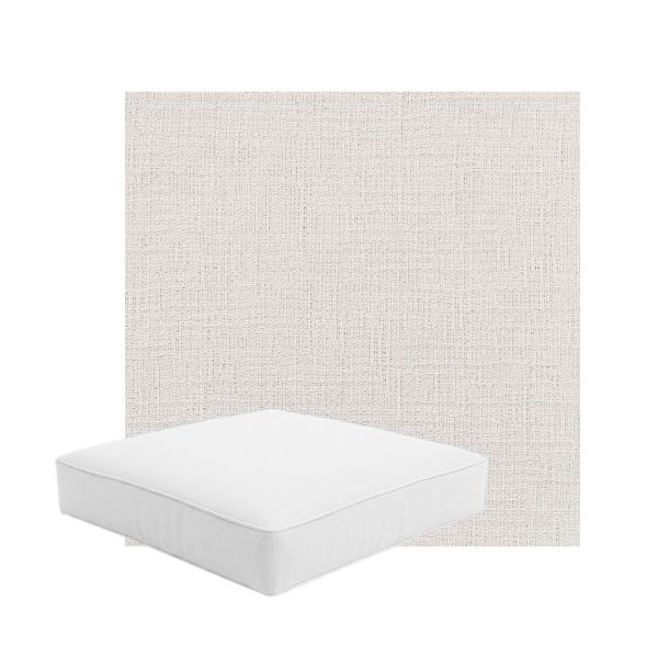 Patio Dining Chair Seat Cushion Boxed Style - - Custom outdoor patio furniture cushions from Cascadia Outdoor Cushions in Sunbrella Fabric