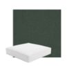 Patio Dining Chair Seat Cushion Boxed Style - - Custom outdoor patio furniture cushions from Cascadia Outdoor Cushions in Sunbrella Fabric
