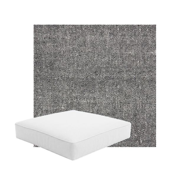 Patio Dining Chair Seat Cushion Boxed Style - - Custom outdoor patio furniture cushions from Cascadia Outdoor Cushions in Sunbrella Fabric