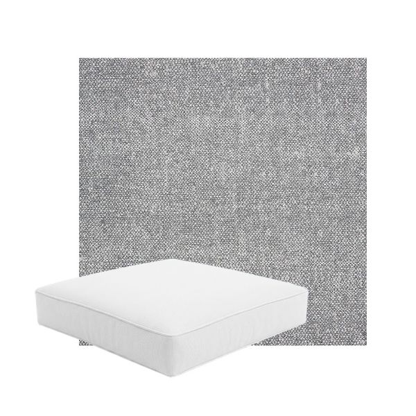 Patio Dining Chair Seat Cushion Boxed Style - - Custom outdoor patio furniture cushions from Cascadia Outdoor Cushions in Sunbrella Fabric