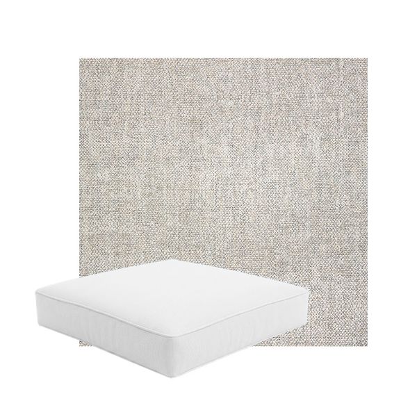 Patio Dining Chair Seat Cushion Boxed Style - - Custom outdoor patio furniture cushions from Cascadia Outdoor Cushions in Sunbrella Fabric