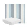 Patio Dining Chair Seat Cushion Boxed Style - - Custom outdoor patio furniture cushions from Cascadia Outdoor Cushions in Sunbrella Fabric