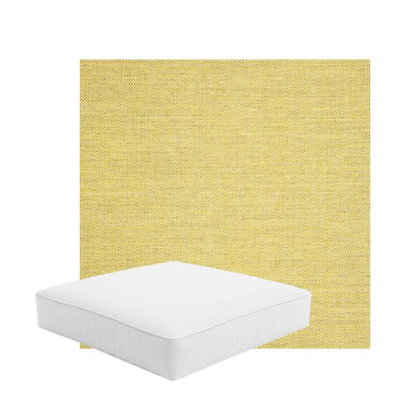 Patio Dining Chair Seat Cushion Boxed Style - - Custom outdoor patio furniture cushions from Cascadia Outdoor Cushions in Sunbrella Fabric