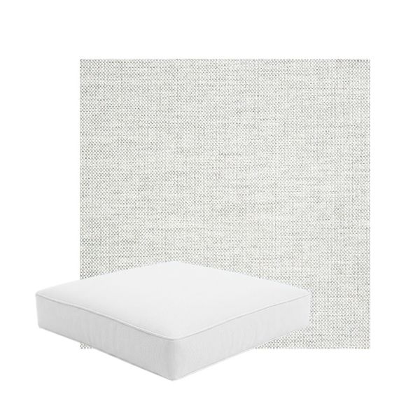 Patio Dining Chair Seat Cushion Boxed Style - - Custom outdoor patio furniture cushions from Cascadia Outdoor Cushions in Sunbrella Fabric