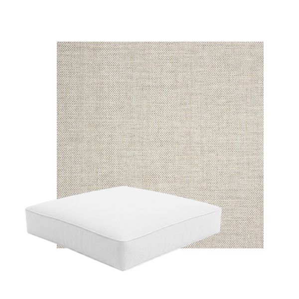 Patio Dining Chair Seat Cushion Boxed Style - - Custom outdoor patio furniture cushions from Cascadia Outdoor Cushions in Sunbrella Fabric