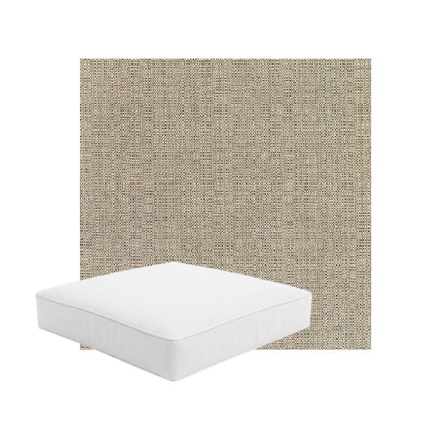 Patio Dining Chair Seat Cushion Boxed Style - - Custom outdoor patio furniture cushions from Cascadia Outdoor Cushions in Sunbrella Fabric