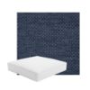 Patio Dining Chair Seat Cushion Boxed Style - - Custom outdoor patio furniture cushions from Cascadia Outdoor Cushions in Sunbrella Fabric
