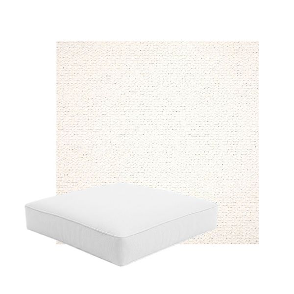 Patio Dining Chair Seat Cushion Boxed Style - - Custom outdoor patio furniture cushions from Cascadia Outdoor Cushions in Sunbrella Fabric