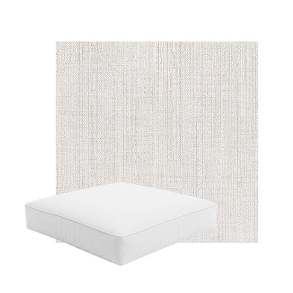 Patio Dining Chair Seat Cushion Boxed Style - - Custom outdoor patio furniture cushions from Cascadia Outdoor Cushions in Sunbrella Fabric