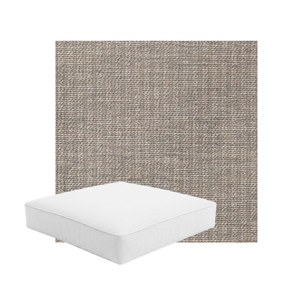 Patio Dining Chair Seat Cushion Boxed Style - - Custom outdoor patio furniture cushions from Cascadia Outdoor Cushions in Sunbrella Fabric