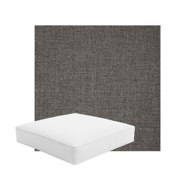 Patio Dining Chair Seat Cushion Boxed Style - - Custom outdoor patio furniture cushions from Cascadia Outdoor Cushions in Sunbrella Fabric