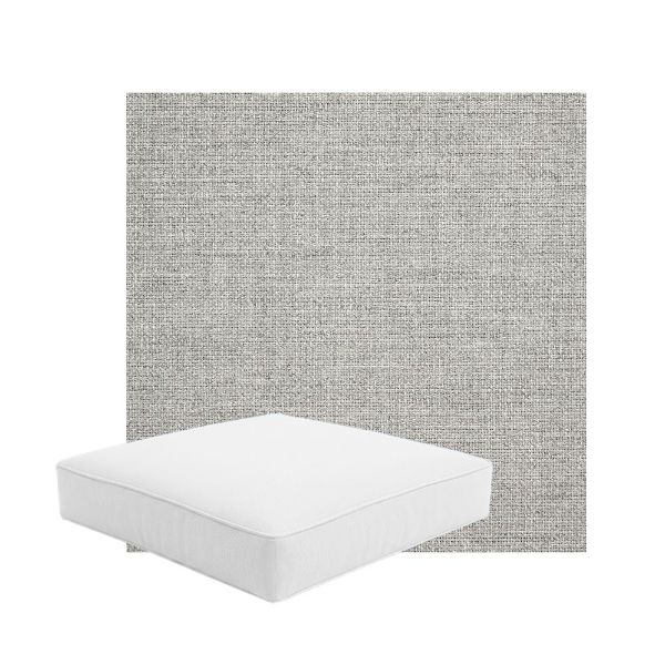 Patio Dining Chair Seat Cushion Boxed Style - - Custom outdoor patio furniture cushions from Cascadia Outdoor Cushions in Sunbrella Fabric