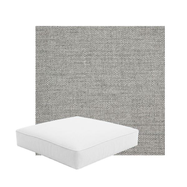 Patio Dining Chair Seat Cushion Boxed Style - - Custom outdoor patio furniture cushions from Cascadia Outdoor Cushions in Sunbrella Fabric