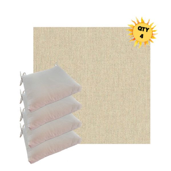 Outdoor Dining Chair Cushions in Sunbrella Outdoor Fabrics - Order in Sets of 4