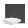 Patio Dining Chair Seat Cushion Boxed Style - - Custom outdoor patio furniture cushions from Cascadia Outdoor Cushions in Sunbrella Fabric