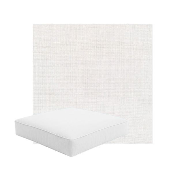 Patio Dining Chair Seat Cushion Boxed Style - - Custom outdoor patio furniture cushions from Cascadia Outdoor Cushions in Sunbrella Fabric