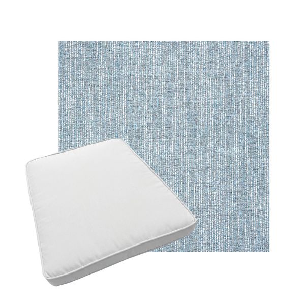 Custom outdoor patio furniture cushions from Cascadia Outdoor Cushions in Sunbrella Fabrics