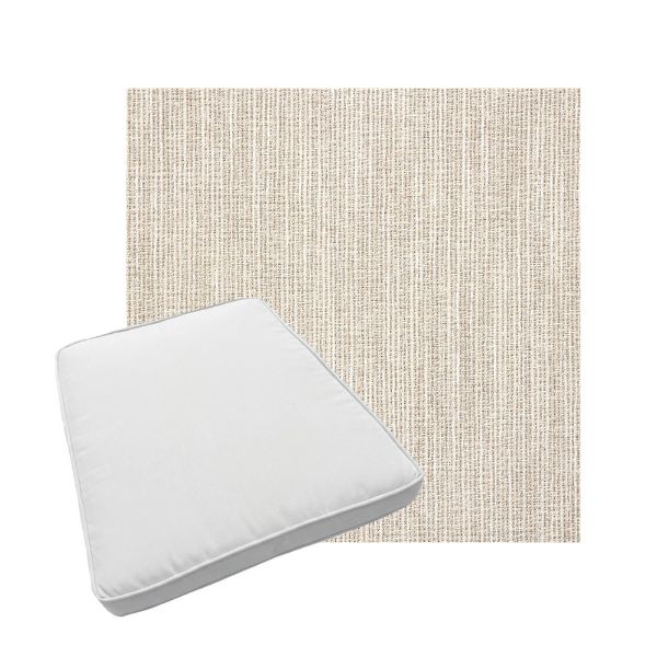 Custom outdoor patio furniture cushions from Cascadia Outdoor Cushions in Sunbrella Fabrics