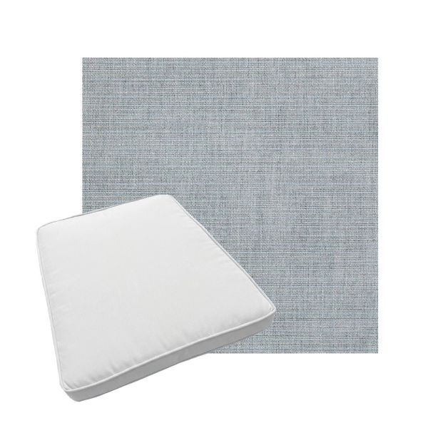 Custom outdoor patio furniture cushions from Cascadia Outdoor Cushions in Sunbrella Fabrics