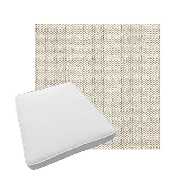 Custom outdoor patio furniture cushions from Cascadia Outdoor Cushions in Sunbrella Fabrics