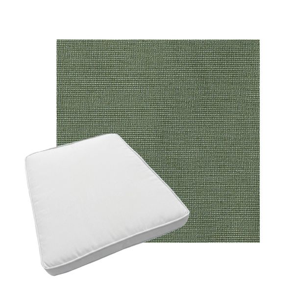 Custom outdoor patio furniture cushions from Cascadia Outdoor Cushions in Sunbrella Fabrics